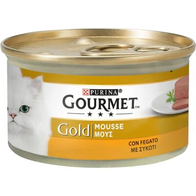 Gourmet Gold Lever Mousse voor Kat - Kattenvoer Gourmet Gold Lever Mousse voor Kat - Kattenvoer