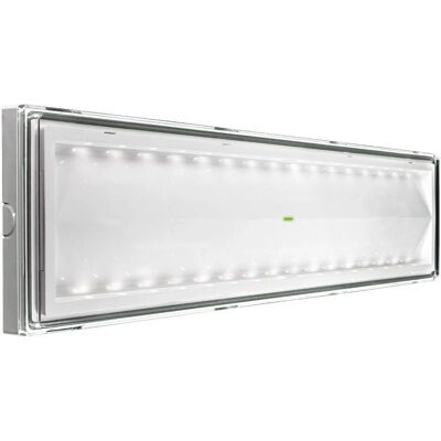 Beghelli 8584 Lampe de Secours LED Étanche - 18W, 8h Autonomie Beghelli 8584 Lampe de Secours LED Étanche - 18W, 8h Autonomie
