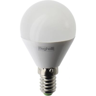 Beghelli Sfera LED 4000K 5W - Lampadina LED Beghelli Sfera LED 4000K 5W - Lampadina LED