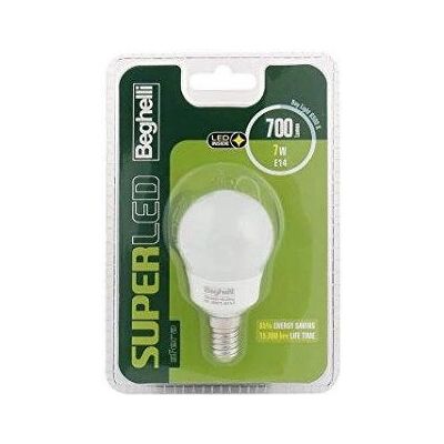 Beghelli Sfera Super LED E14 - Lampadina a risparmio energetico Beghelli Sfera Super LED E14 - Lampadina a risparmio energetico