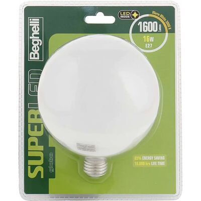 Beghelli Super LED 16W Bianco Caldo E27 - Lampadina LED Beghelli Super LED 16W Bianco Caldo E27 - Lampadina LED