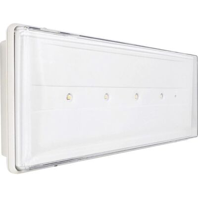 Lámpara de emergencia Beghelli IP42 - LED 11W, 1-2h, Montaje en pared Lámpara de emergencia Beghelli IP42 - LED 11W, 1-2h, Montaje en pared