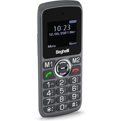 Beghelli SALVALAVITA Telefono 10 - Grigio Beghelli SALVALAVITA Telefono 10 - Grigio
