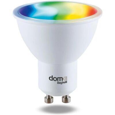 Beghelli GU10 5W RGB Bianca Smart Bulb - Lampadina LED Beghelli GU10 5W RGB Bianca Smart Bulb - Lampadina LED