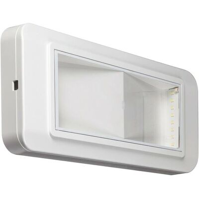 Beghelli Lampe de secours LED - 8W, IP40, 4000K - Éclairage d'urgence - Publicité Beghelli Lampe de secours LED - 8W, IP40, 4000K - Éclairage d'urgence - Publicité