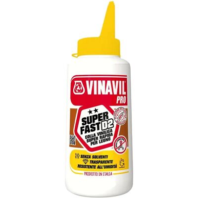 Vinavil Pro D2 Super Schnelle Holzleim - Wasserfest - 750g Vinavil Pro D2 Super Schnelle Holzleim - Wasserfest - 750g