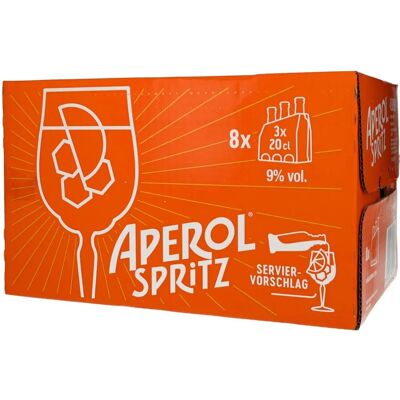 Aperol Spritz 24x0,2l - Apéritif - Publicité Aperol Spritz 24x0,2l - Apéritif - Publicité