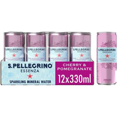 San Pellegrino - Essenza Sparkling Cherry - Water San Pellegrino - Essenza Sparkling Cherry - Water