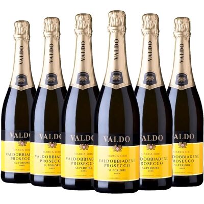 Valdo Marca Oro Prosecco - Glera, Extra Sec, DOCG - Publicité Valdo Marca Oro Prosecco - Glera, Extra Sec, DOCG - Publicité