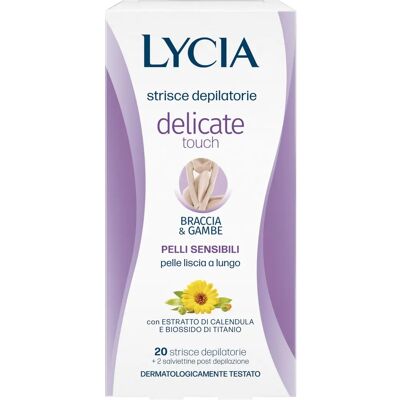 Bandes Dépilatoires Lycia Touch Délicat - Bras & Jambes Bandes Dépilatoires Lycia Touch Délicat - Bras & Jambes
