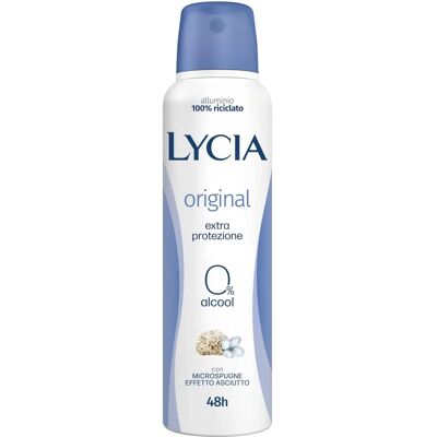 Lycia Original Anti-Odeur Spray 48h - Déodorant en Spray - Publicité Lycia Original Anti-Odeur Spray 48h - Déodorant en Spray - Publicité