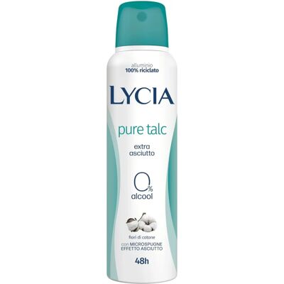 Lycia Spray Deodorante - Micro-asciutto, 48h - Senza alcol Lycia Spray Deodorante - Micro-asciutto, 48h - Senza alcol