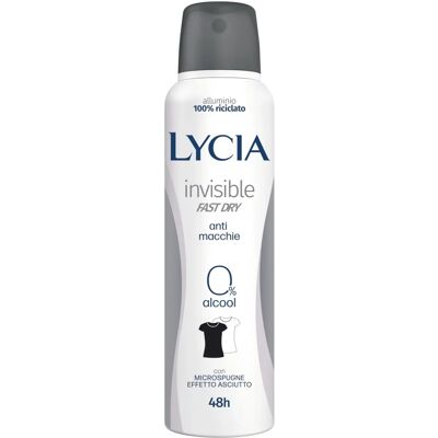 Lycia Spray Antiodore Invisibile ad ASCIUGATURA Veloce Lycia Spray Antiodore Invisibile ad ASCIUGATURA Veloce