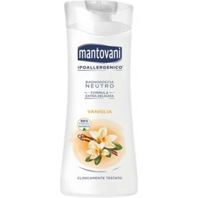 Mantovani Vaniglia Docciaschiuma - Con Vitamina E e Collagene Mantovani Vaniglia Docciaschiuma - Con Vitamina E e Collagene