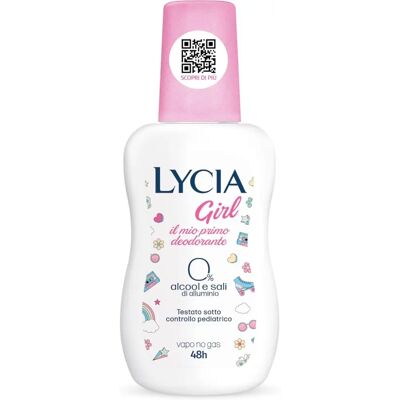 Lycia Kinder Deodorant Spray - Gassfrei, Alkohol-Frei, 48h Schutz Lycia Kinder Deodorant Spray - Gassfrei, Alkohol-Frei, 48h Schutz