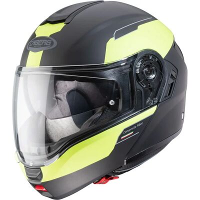 Caberg Levo Prospect Klapphelm - Schwarz Gelb - Helm Caberg Levo Prospect Klapphelm - Schwarz Gelb - Helm