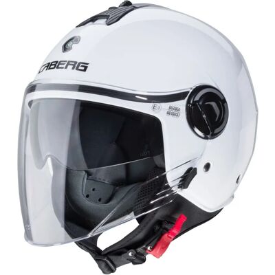 Caberg Riviera V4 X White Metallic - Jet Helmet Caberg Riviera V4 X White Metallic - Jet Helmet