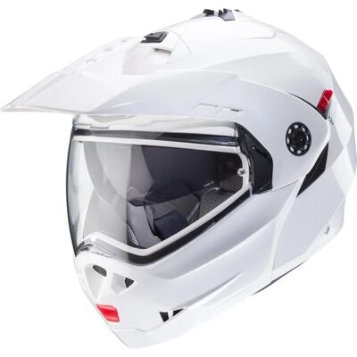 Caberg Tourmax X White Motorcycle Modular Helmet - Large Caberg Tourmax X White Motorcycle Modular Helmet - Large