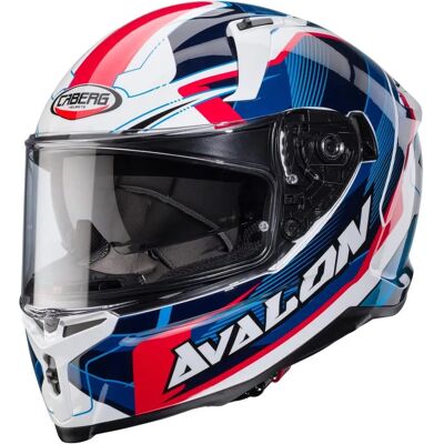 Caberg Avalon X Sport Helmet - Red-White-Blue - Small Caberg Avalon X Sport Helmet - Red-White-Blue - Small