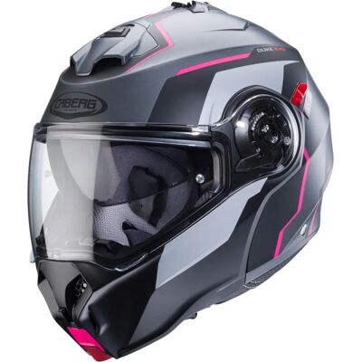 Caberg Duke Evo Move Motorradhelm - Grau, Pink, Anthrazit, Fucsia, Gun Metal - P/J Caberg Duke Evo Move Motorradhelm - Grau, Pink, Anthrazit, Fucsia, Gun Metal - P/J