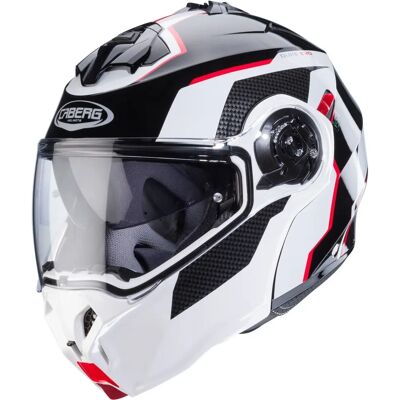 Caberg Duke Evo Move - Black White Red - Motorcycle Helmet Caberg Duke Evo Move - Black White Red - Motorcycle Helmet