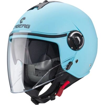 Casco Moto Caberg Riviera V4 X - Blu Chiaro - ECE 22.06 Casco Moto Caberg Riviera V4 X - Blu Chiaro - ECE 22.06