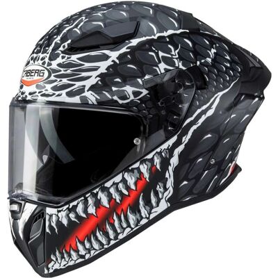 Caberg Drift Evo II Crok Antracite Rot - Motorradhelm Caberg Drift Evo II Crok Antracite Rot - Motorradhelm