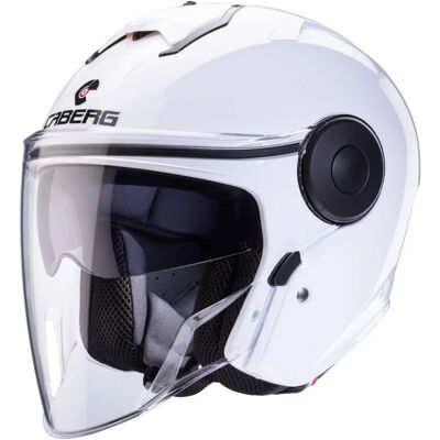 Casco Jet Soho Caberg Bianco Metallizzato - Casco Casco Jet Soho Caberg Bianco Metallizzato - Casco