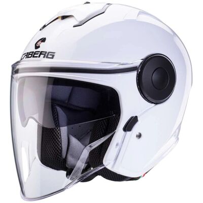 Caberg Soho Jet Helm Weiß Metallic - Open-Face Helm Caberg Soho Jet Helm Weiß Metallic - Open-Face Helm
