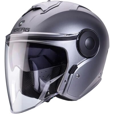 Casco Soho Gun Metallic di Caberg - ECE 22.06, Leggero, Bluetooth pronto Casco Soho Gun Metallic di Caberg - ECE 22.06, Leggero, Bluetooth pronto
