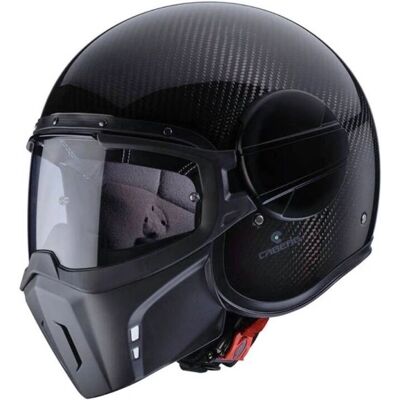 Caberg Ghost X Carbon Jethelm - Vielseitige Konfigurationen Caberg Ghost X Carbon Jethelm - Vielseitige Konfigurationen