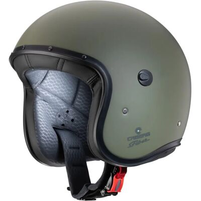 Casco Jet Caberg Freeride X Verde Militare Opaco Casco Jet Caberg Freeride X Verde Militare Opaco