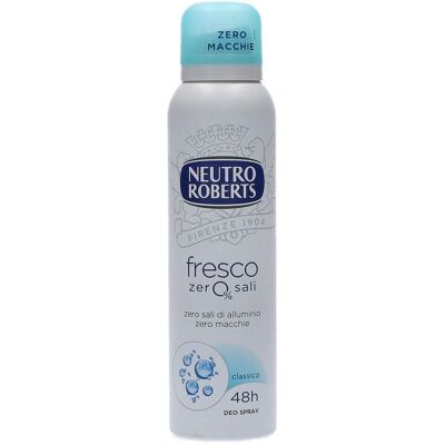 Neutro Roberts H.ROBERTS SPA DIV.MM Déodorant Spray Fresco Bleu - Déodorant en spray - Publicité Neutro Roberts H.ROBERTS SPA DIV.MM Déodorant Spray Fresco Bleu - Déodorant en spray - Publicité