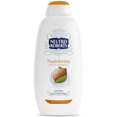 Neutro Roberts Huile d'Amande Gel Douche - Nourrissant - Gel de douche - Publicité Neutro Roberts Huile d'Amande Gel Douche - Nourrissant - Gel de douche - Publicité