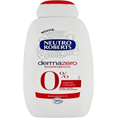 Neutro Roberts Dermazero Gel Doccia - Ipoallergenico, 450ml Neutro Roberts Dermazero Gel Doccia - Ipoallergenico, 450ml