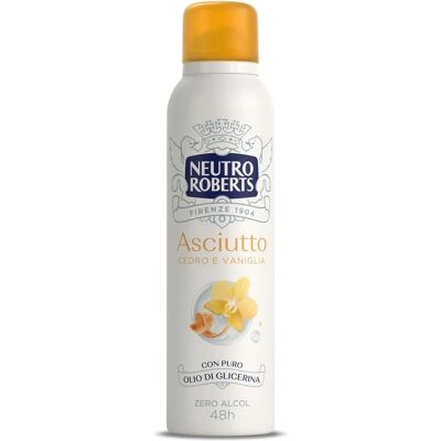 Neutro Roberts Spray Deodorante - Cedro, Vaniglia - Spray Deodorante Neutro Roberts Spray Deodorante - Cedro, Vaniglia - Spray Deodorante