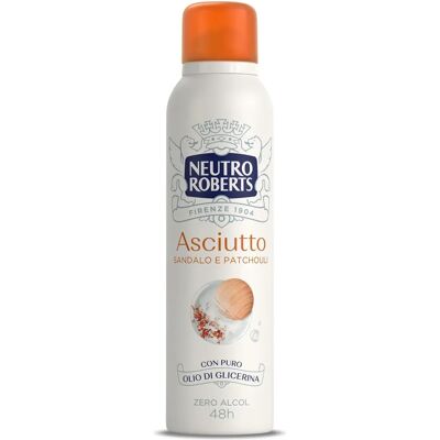 Déodorant Spray Sec Neutro Roberts Bois de Santal et Patchouli Déodorant Spray Sec Neutro Roberts Bois de Santal et Patchouli