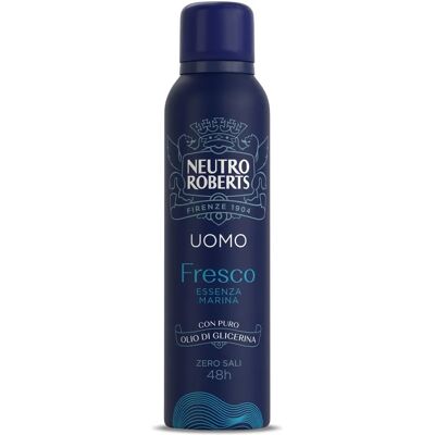Neutro Roberts Essenza Marina Dezodorant w sprayu dla mężczyzn 150ml Neutro Roberts Essenza Marina Dezodorant w sprayu dla mężczyzn 150ml