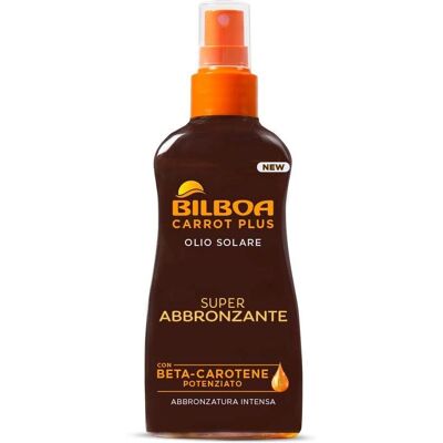 Huile Solaire Carrot Plus de Bilboa - Hydratante, Sans SPF - Publicité Huile Solaire Carrot Plus de Bilboa - Hydratante, Sans SPF - Publicité
