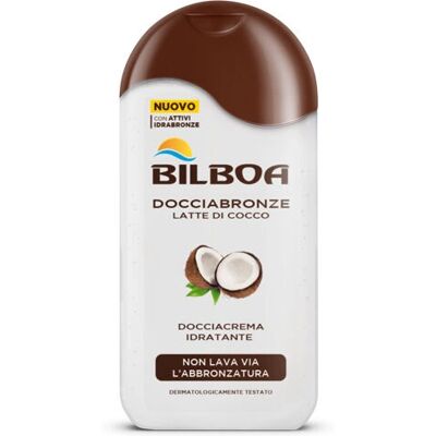 Bilboa Docciabronze Latte Cocco 250 ml Crème douche - Publicité Bilboa Docciabronze Latte Cocco 250 ml Crème douche - Publicité