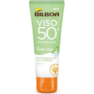 Crème Visage SPF 50+ à l'Aloe Vera Crème Visage SPF 50+ à l'Aloe Vera