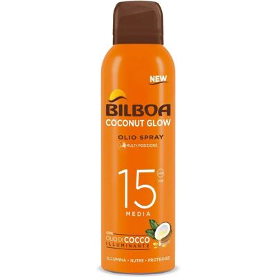 Bilboa Coconut Glow SPF 15 Sun Oil Spray - Sun Oil Spray Bilboa Coconut Glow SPF 15 Sun Oil Spray - Sun Oil Spray