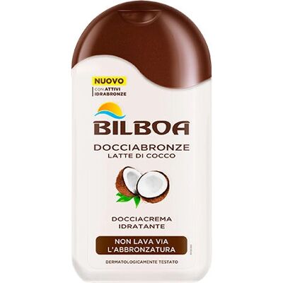 Bilboa Latte di Cocco 220ml Crema Doccia Donna & Uomo - Crema Doccia Bilboa Latte di Cocco 220ml Crema Doccia Donna & Uomo - Crema Doccia