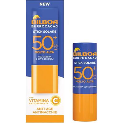 Bilboa Stick SPF 50+ Crème solaire - Crème solaire - Publicité Bilboa Stick SPF 50+ Crème solaire - Crème solaire - Publicité