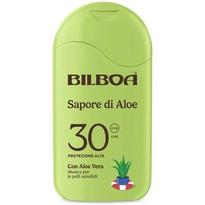 Bilboa - Crema Solare Sapore di Aloe - Aloe Vera - SPF30 - Crema solare Bilboa - Crema Solare Sapore di Aloe - Aloe Vera - SPF30 - Crema solare