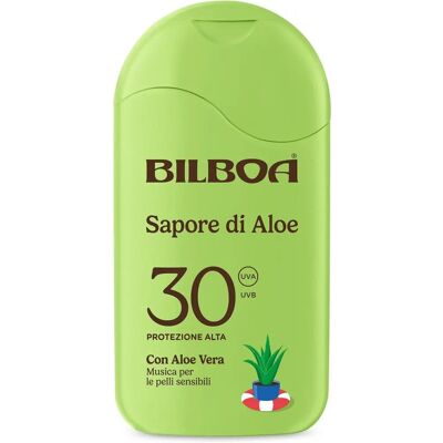 Bilboa - Crema Solare Sapore di Aloe - Aloe Vera - SPF30 - Crema solare Bilboa - Crema Solare Sapore di Aloe - Aloe Vera - SPF30 - Crema solare