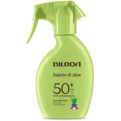 Bilboa SPF 50+ Aloe Vera Sonnenschutz Spray 250ml Bilboa SPF 50+ Aloe Vera Sonnenschutz Spray 250ml