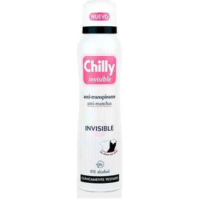 Chilly Niewidzialny Dezodorant Spray dla Kobiet - Dezodorant w Sprayu Chilly Niewidzialny Dezodorant Spray dla Kobiet - Dezodorant w Sprayu