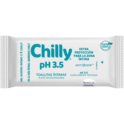 Chilly Intima Anti-Odor pH 3.5 - Intimate Hygiene Wipes Chilly Intima Anti-Odor pH 3.5 - Intimate Hygiene Wipes
