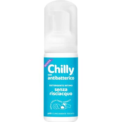 Amicafarmacia Chilly Mousse Intime Antibactérienne Sans Rinçage - Produit d'Hygiène Intime - Publicité Amicafarmacia Chilly Mousse Intime Antibactérienne Sans Rinçage - Produit d'Hygiène Intime - Publicité